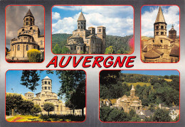 63-PANORAMA DES EGLISES D AUVERGNE-N°2832-A/0213 - Other & Unclassified