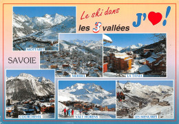 73-LES TROIS VALLEES-N°2832-A/0329 - Other & Unclassified