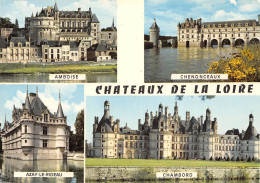 37-PANORAMA DES CHATEAUX DE LA LOIRE-N°2832-D/0343 - Other & Unclassified