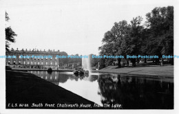 R173380 E. L. S. 161 20. South Front. Chatsworth House. From The Lake. RP. E. L. - World