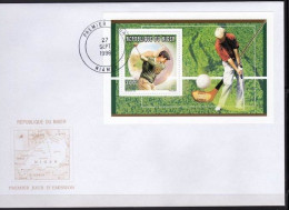 Niger 1996, Sport, Golf, BF In FDC - Niger (1960-...)