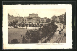 AK Leipzig, Augustusplatz Mit Neuem Theater  - Theatre