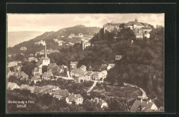 AK Blankenburg /Harz, Blick Auf Ort Und Schloss  - Blankenburg