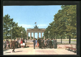 AK Berlin, Die Innerdeutsche Grenze Am Brandenburger Tor  - Other & Unclassified