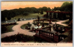 OSBORNE HOUSE - The Garden. - Showing Venus Fountain. - LL 6 - Other & Unclassified