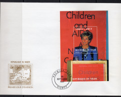 Niger 1997, Diana, BF In FDC - Niger (1960-...)