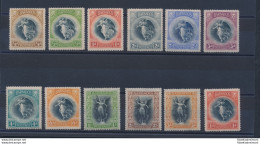 1920 BARBADOS, Victory , SG. 201/212 , MLH* - Andere & Zonder Classificatie