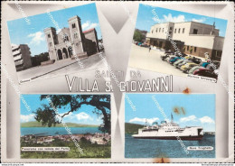 Ca712 Cartolina Saluti Da Villa S.giovanni Provincia Di Reggio Calabria - Reggio Calabria