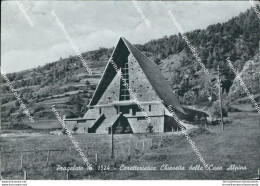 Cg158 Cartolina Pragelato Caratteristica Chiesetta Della Casa Alpina Torino - Andere & Zonder Classificatie