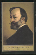 AK Gottfried Keller Im Profil  - Ecrivains