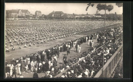 AK Leipzig, 1. Deutsches Arbeiter-Turn-u. Sportfest 1922, Sportler Machen Sich Warm  - Sonstige & Ohne Zuordnung