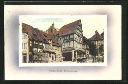 Präge-AK Hildesheim, Andreasplatz  - Hildesheim