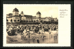 AK Binz Auf Rügen, Kurhaus Mit Strand  - Ruegen