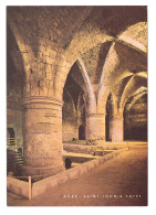 ISRAEL // ACRE // SAINT JOHN'S CRYPT // A GOTHIC RIBS ARCH HALL WHERE KNIGHT AND PILGRIM DINED - Israel