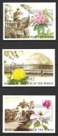 SIERRA LEONE...QUEEN ELIZABETH II...(1952-22.)..BOTANICAL GARDENS OF THE WORLD....MS1736......SET OF 3.....MH. - Autres & Non Classés