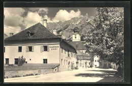 AK Gröbming, Gasthaus Post, Strassenpartie  - Other & Unclassified