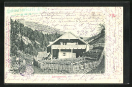 AK Thörl, Gasthaus Schwabenwirth, Ortspartie  - Other & Unclassified