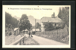 AK Abtenau, Schornwirtshaus Von M. Bergschober Mit Tennengebirge  - Andere & Zonder Classificatie