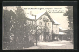 AK Bruck-Fusch /Pinzgau, Karl Fruhstorfer`s Hotel Kronprinz Von Österreich Im Schnee  - Andere & Zonder Classificatie