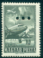 1957 Douglas DC-3 Airplane,Budaörs Airport,aviation,Hungary,1496 AL,MNH - Flugzeuge