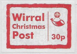 GB Wirral Christmas (Scout) Post 30p Unused On Paper [D18/1] - Cinderellas