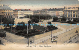 R173481 Le Havre. Place Gambetta. Imp. E. Le Deley. 1917 - Welt