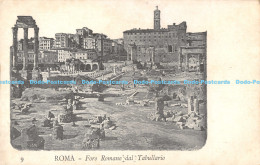 R173485 Roma. Foro Romano Dal Tabullario - Welt