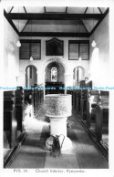 R171923 PYB. 14. Church Interior. Pyecombe. Friths Series - World