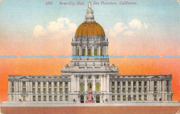 R173535 New City Hall. San Francisco. California. Souvenir Publishing - World