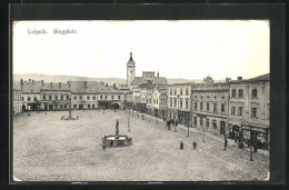 AK Leipnik /Lipnik, Ringplatz Mit Geschäften  - Tschechische Republik