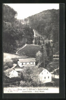 AK Gross Wasser, J. Göttingers Gasthaus  - Czech Republic