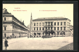 AK Olmütz, Neue Spitals Kaserne Und K. K. Bezirkshauptmannschaft  - Czech Republic