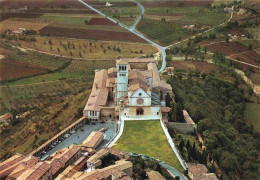 73980792 Assisi_Umbria Basilica Di San Francesco Fliegeraufnahme - Autres & Non Classés