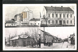 AK Rakodavy A Verovan, Skola, Strassenpartie Im Winter  - Czech Republic