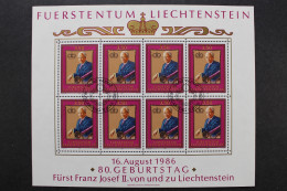 Liechtenstein, MiNr. 903, Kleinbogen, ESST - Sonstige & Ohne Zuordnung