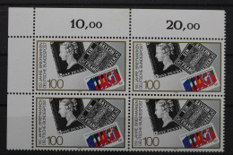 Deutschland, MiNr. 1479, Viererblock, Ecke Li. Oben, Postfrisch - Unused Stamps