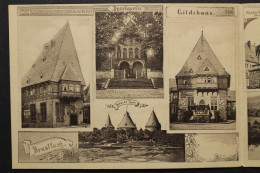 Goslar, 3-teilige Klappkarte, Gildehaus, Kaiserhaus, Brusttuch, Markt - Other & Unclassified