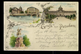 Potsdam, Stadtschloss, Langebrücke, Neues Palais, Denkmal - Sonstige & Ohne Zuordnung