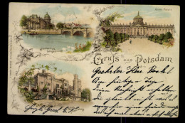 Potsdam, Stadtschloss, Langebrücke, Neues Palais, Schloss Babelsberg - Autres & Non Classés