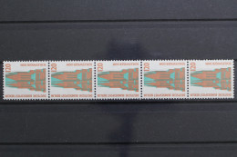 Berlin, MiNr. 815 R, Fünferstreifen, ZN 380, Postfrisch - Roulettes