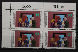 Deutschland, MiNr. 1086, 4er Block, Ecke Li. Oben, Postfrisch - Neufs