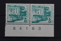 Berlin, MiNr. 535, Senkrechtes Paar, Rand Mit BZN, Postfrisch - Neufs