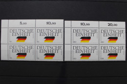 BRD, MiNr. 1477-1478, 4er Block, Ecke Li. Oben, Postfrisch - Unused Stamps