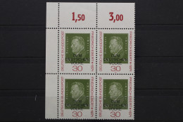 Deutschland, MiNr. 659, Viererblock, Ecke Links Oben, Postfrisch - Nuovi