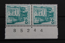 Berlin, MiNr. 535 A, Senkrechtes Paar, Rand Mit BZN, Postfrisch - Ongebruikt