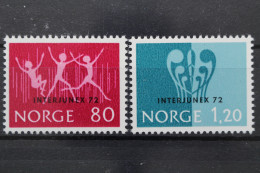 Norwegen, MiNr. 647-648, Postfrisch - Andere & Zonder Classificatie