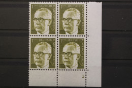 Berlin, MiNr. 369, Viererblock, Ecke Re. Unten, FN 2, Postfrisch - Unused Stamps