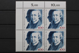 Deutschland, MiNr. 1473, Viererblock, Ecke Li. Oben, Postfrisch - Unused Stamps