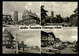 Großer Inselsberg/Thür. Wald, 4 Ansichten, Berggasthof - Autres & Non Classés