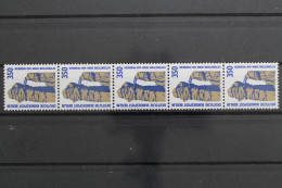 Berlin, MiNr. 835 R, Fünferstreifen, ZN 165, Postfrisch - Roulettes